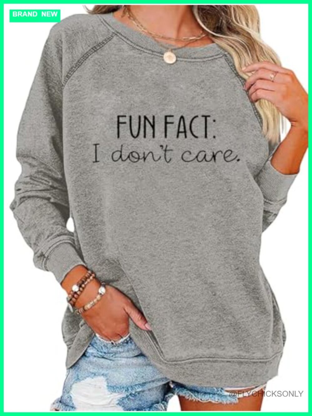 Womens Crewneck Sweatshirt Raglan Long Sleeve Letter Print Pullover Top
